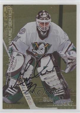 1999-00 In the Game Be A Player Millennium Signature Series - [Base] - Gold Autographs #5 - Guy Hebert