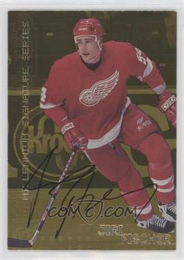 1999-00 In the Game Be A Player Millennium Signature Series - [Base] - Gold Autographs #86 - Jiri Fischer