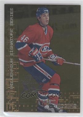 1999-00 In the Game Be A Player Millennium Signature Series - [Base] - Gold Toronto Spring Expo #131 - Matt Higgins /20