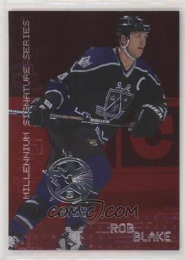1999-00 In the Game Be A Player Millennium Signature Series - [Base] - Ruby All-Star Preview Show #118 - Rob Blake /25