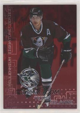 1999-00 In the Game Be A Player Millennium Signature Series - [Base] - Ruby All-Star Preview Show #2 - Teemu Selanne /25