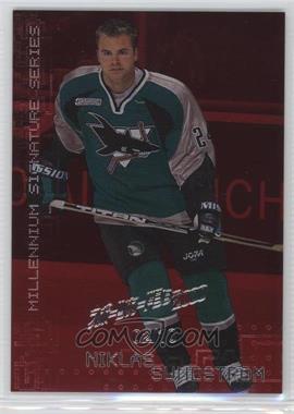 1999-00 In the Game Be A Player Millennium Signature Series - [Base] - Ruby Japan Sports Card Association 2000 #212 - Niklas Sundstrom /10