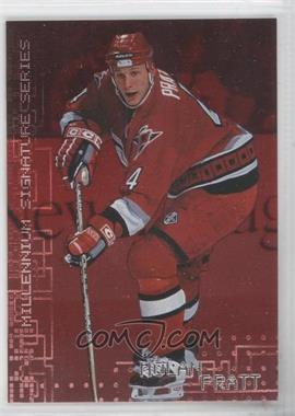 1999-00 In the Game Be A Player Millennium Signature Series - [Base] - Ruby #54 - Nolan Pratt /1000