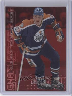 1999-00 In the Game Be A Player Millennium Signature Series - [Base] - Ruby #99 - Wayne Gretzky /1000