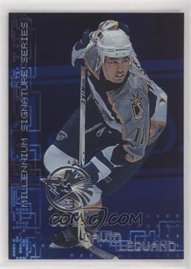 1999-00 In the Game Be A Player Millennium Signature Series - [Base] - Sapphire All-Star Preview Show #136 - David Legwand /25