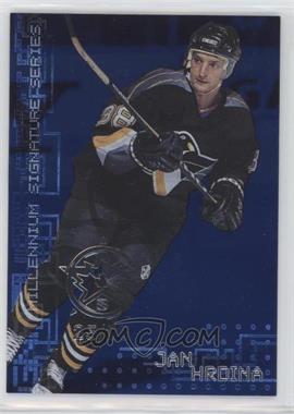 1999-00 In the Game Be A Player Millennium Signature Series - [Base] - Sapphire All-Star Preview Show #195 - Jan Hrdina /25