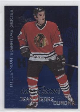 1999-00 In the Game Be A Player Millennium Signature Series - [Base] - Sapphire #57 - Jean-Pierre Dumont /100