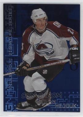 1999-00 In the Game Be A Player Millennium Signature Series - [Base] - Sapphire #70 - Milan Hejduk /100