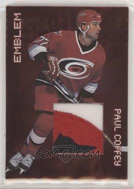 1999-00 In the Game Be A Player Millennium Signature Series - Emblems #E-32 - Paul Coffey