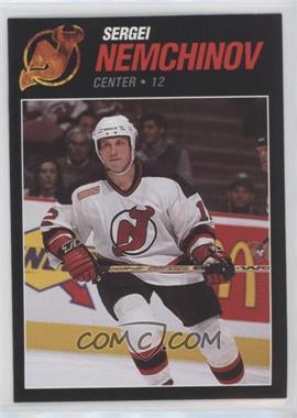 1999-00 New Jersey Devils Team Issue - [Base] #_SENE - Sergei Nemchinov