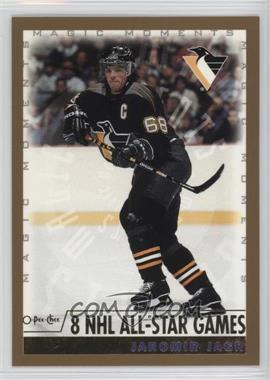 1999-00 O-Pee-Chee - [Base] #280.3 - Magic Moments - Jaromir Jagr (8 NHL All-Star Games)