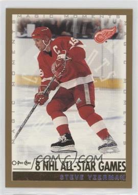 1999-00 O-Pee-Chee - [Base] #286.5 - Steve Yzerman (8 NHL All-Star Games)