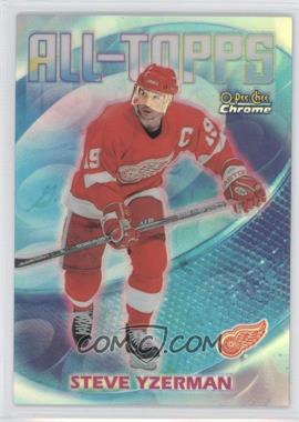 1999-00 O-Pee-Chee Chrome - All-Topps - Refractor #AT12 - Steve Yzerman