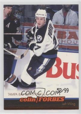 1999-00 Pacific - [Base] - Copper #388 - Colin Forbes /99