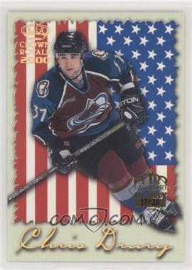 1999-00 Pacific Crown Royale - International Glory - Passport to Glory #5 - Chris Drury /20