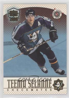 1999-00 Pacific Dynagon Ice - Checkmates Canadian #17 - Teemu Selanne