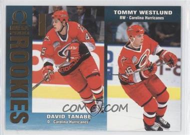 1999-00 Pacific Omega - [Base] - Gold Missing Serial Number #50 - David Tanabe, Tommy Westlund