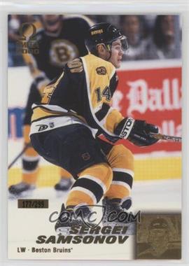 1999-00 Pacific Omega - [Base] - Gold #21 - Sergei Samsonov /299