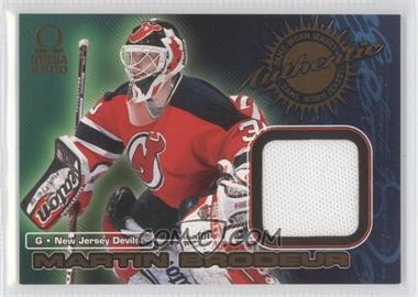 1999-00 Pacific Omega - Game-Worn Jerseys #4 - Martin Brodeur