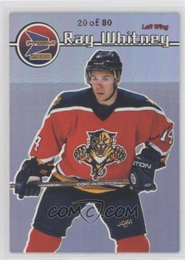 1999-00 Pacific Prism - [Base] - Holographic Blue #64 - Ray Whitney /80