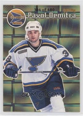 1999-00 Pacific Prism - [Base] - Holographic Gold #117 - Pavol Demitra /480