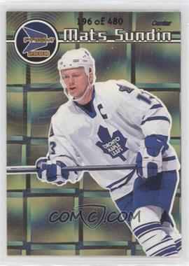 1999-00 Pacific Prism - [Base] - Holographic Gold #139 - Mats Sundin /480