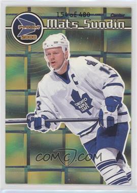 1999-00 Pacific Prism - [Base] - Holographic Gold #139 - Mats Sundin /480