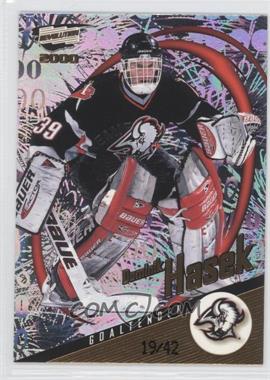 1999-00 Pacific Revolution - [Base] - Premiere Date #18 - Dominik Hasek /42