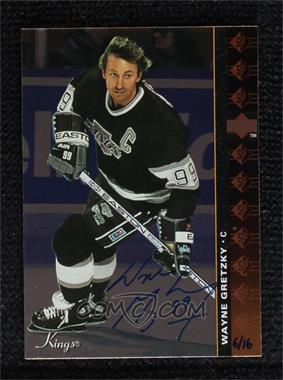 1999-00 SP Authentic - Autographed Buybacks #SP-36 - Wayne Gretzky (1994-95 Upper Deck - SP) /16
