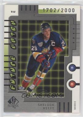 1999-00 SP Authentic - [Base] #123 - Sheldon Keefe /2000