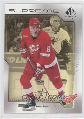 1999-00 SP Authentic - Supreme Skill #SS5 - Sergei Fedorov