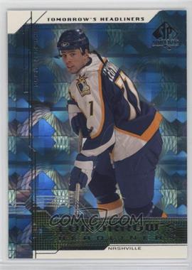 1999-00 SP Authentic - Tomorrow's Headliners #TH5 - David Legwand