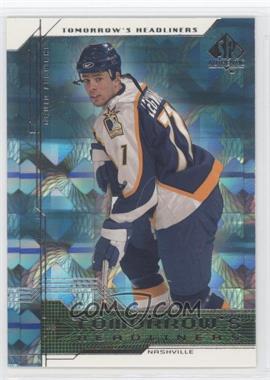 1999-00 SP Authentic - Tomorrow's Headliners #TH5 - David Legwand