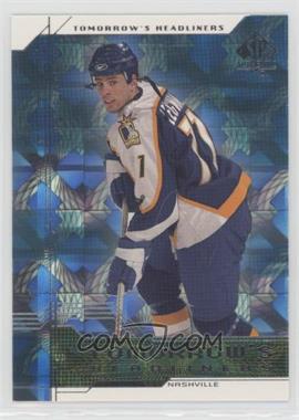 1999-00 SP Authentic - Tomorrow's Headliners #TH5 - David Legwand