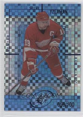 1999-00 SPx - [Base] - Radiance #55 - Steve Yzerman /100