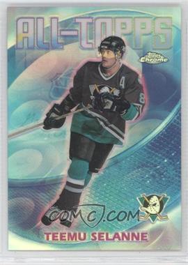 1999-00 Topps Chrome - All-Topps - Refractor #AT 14 - Teemu Selanne