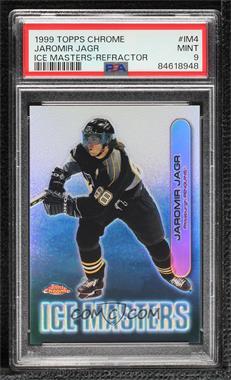 1999-00 Topps Chrome - Ice Masters - Refractor #IM4 - Jaromir Jagr [PSA 9 MINT]