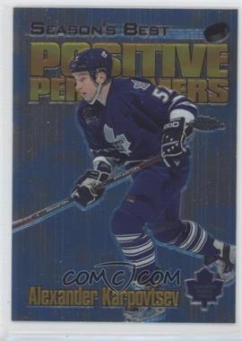 1999-00 Topps Chrome - Season's Best Positive Performers #PP1 - Alexander Karpovtsev