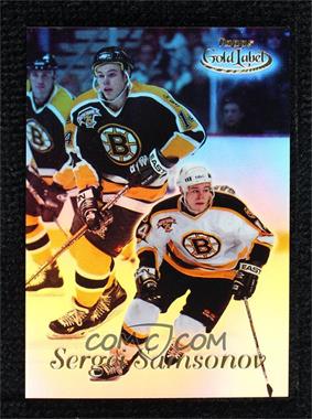 1999-00 Topps Gold Label - [Base] - Class 1 One of One #19 - Sergei Samsonov /1