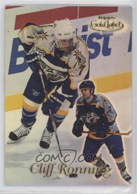 1999-00 Topps Gold Label - [Base] - Class 1 #78 - Cliff Ronning