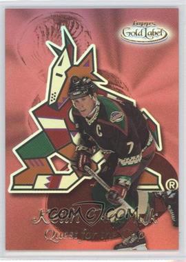 1999-00 Topps Gold Label - Quest for the Cup #QC2 - Keith Tkachuk