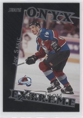 1999-00 Topps Stadium Club - Onyx Extreme #OE6 - Joe Sakic