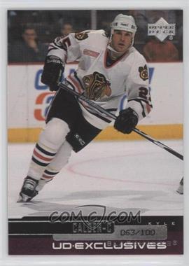 1999-00 Upper Deck - [Base] - UD Exclusives #203 - Kyle Calder /100