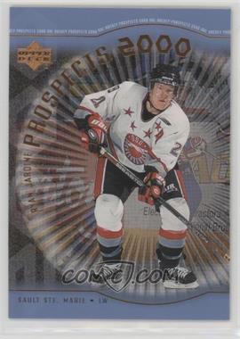 1999-00 Upper Deck - [Base] #310 - 2000 Prospects - Ryan Jardine