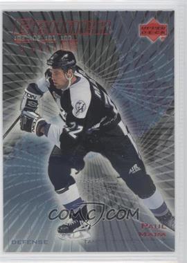 1999-00 Upper Deck - Crunch Time #CT-16 - Paul Mara