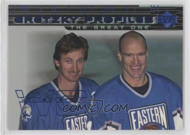 1999-00 Upper Deck - Gretzky Profiles #GP2 - Wayne Gretzky, Mark Messier