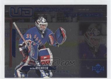 1999-00 Upper Deck - Ultimate Defense #UD-7 - Mike Richter