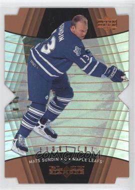 1999-00 Upper Deck Black Diamond - [Base] - Final Cut #82 - Mats Sundin /100