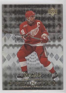 1999-00 Upper Deck Black Diamond - Diamonation #D19 - Steve Yzerman