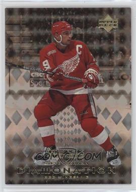 1999-00 Upper Deck Black Diamond - Diamonation #D19 - Steve Yzerman